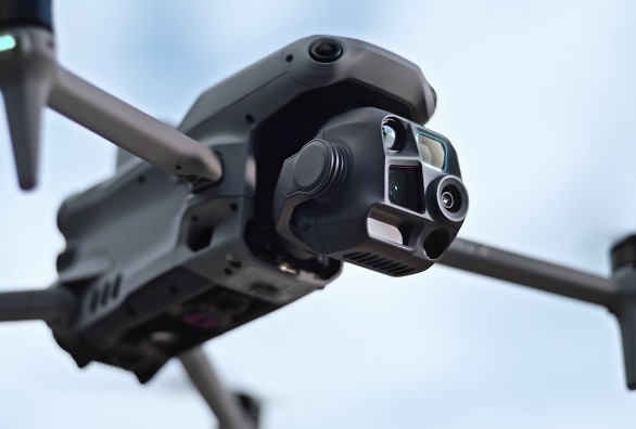 Close Up View of a Dron